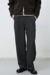 General Idea MAN Wool Classic Double Pleat Slacks