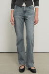 General Idea WOMAN Washed Straight Denim Pants