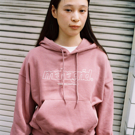 Mahagrid THIRD LOGO CROP HOODIE