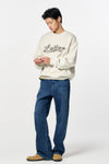General Idea UNISEX Lettering Fleece Sweatshirt