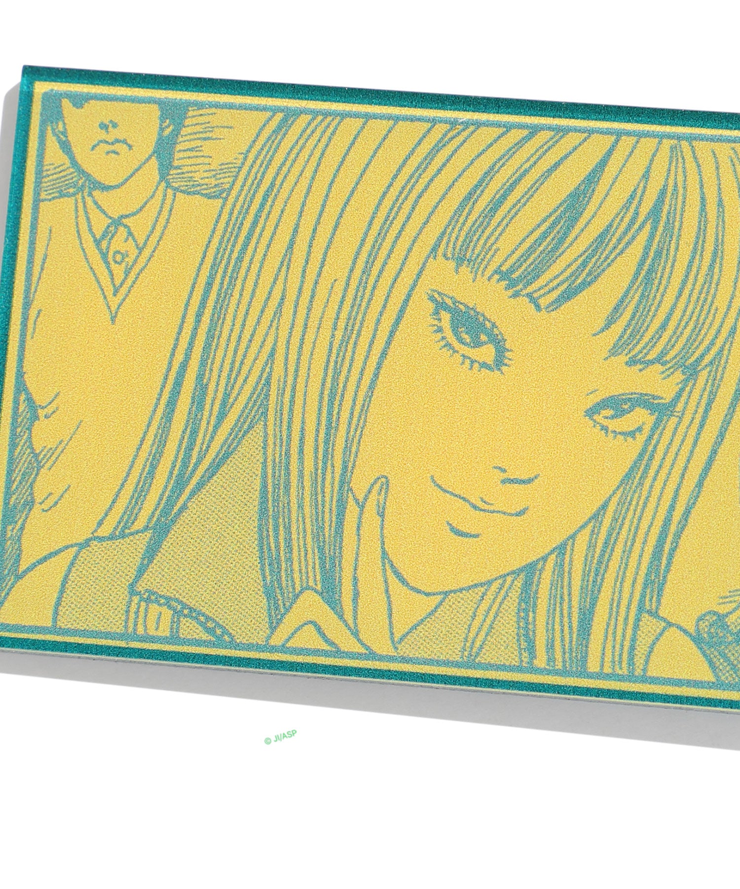 Nice Ghost Club Junji Ito Maniac Tomie Square Acrylic Keychain [Yellow]