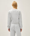 Marithé François Girbaud W BASIC CROP SWEATSHIRT