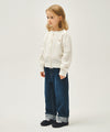 Marithé François Girbaud Kids Roll Up Denim Pants