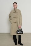 General Idea WOMAN Toggle Single Trench Coat