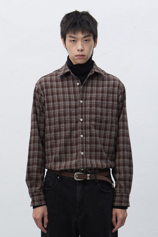 General Idea MAN Regular Fit Flannel Check Shirt