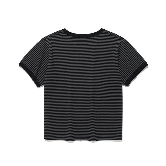 Nice Ghost Club Stripe Rush 3Star Ringer Crop Tee