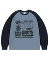 Mahagrid International Raglan Long Sleeve Tee