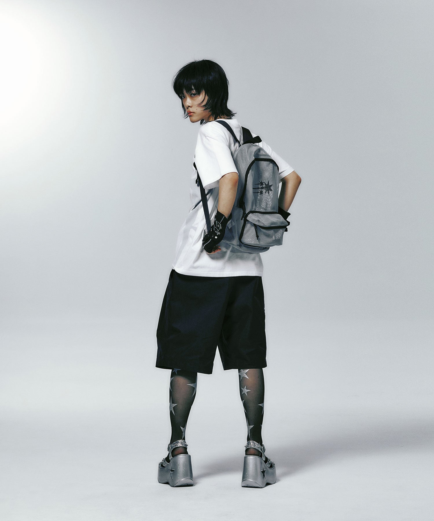 Nice Ghost Club Mesh Day Backpack