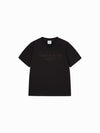 ADLV Woman Two Tone Side Color Short Sleeve T-Shirt
