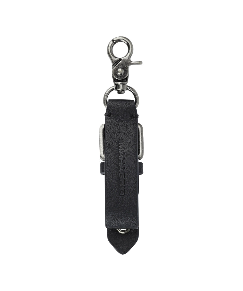 Mahagrid EYELET KEYRING[BLACK]