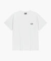 Marithé François Girbaud DOODLE CLASSIC LOGO POCKET TEE white