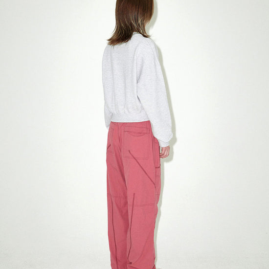 Mahagrid VINTAGE COLLEGE CROP SWEATSHIRT
