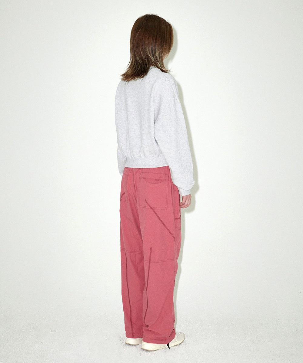 Mahagrid VINTAGE COLLEGE CROP SWEATSHIRT