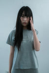Nice Ghost Club 3 Stars Symbol Crop Slim Tee