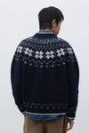 General Idea UNISEX Wool Snow Nordic Pullover