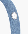Marithé François Girbaud Regular Logo Slim Denim Hairband
