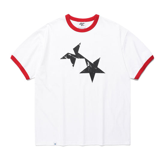 Cavish Twin Star Ringer Short Sleeve Tee
