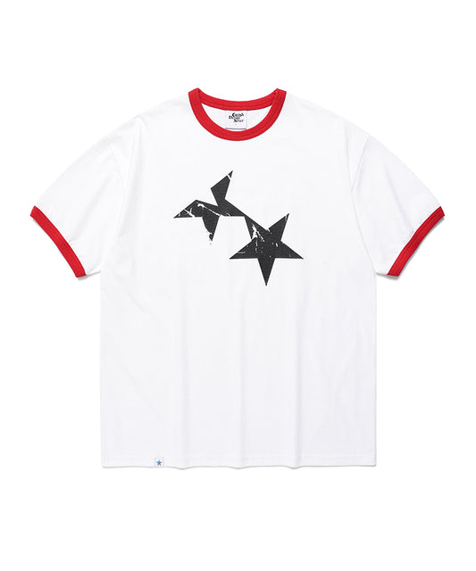Cavish Twin Star Ringer Short Sleeve Tee