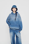 ADLV Basic Logo Applique Brush Hoodie