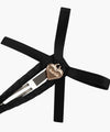 Marithé François Girbaud Kids W Ribbon Hair Pin 2 Pack Black