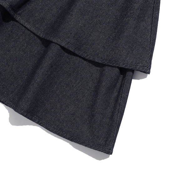 Nice Ghost Club Lowrise Shirring Denim Skirt