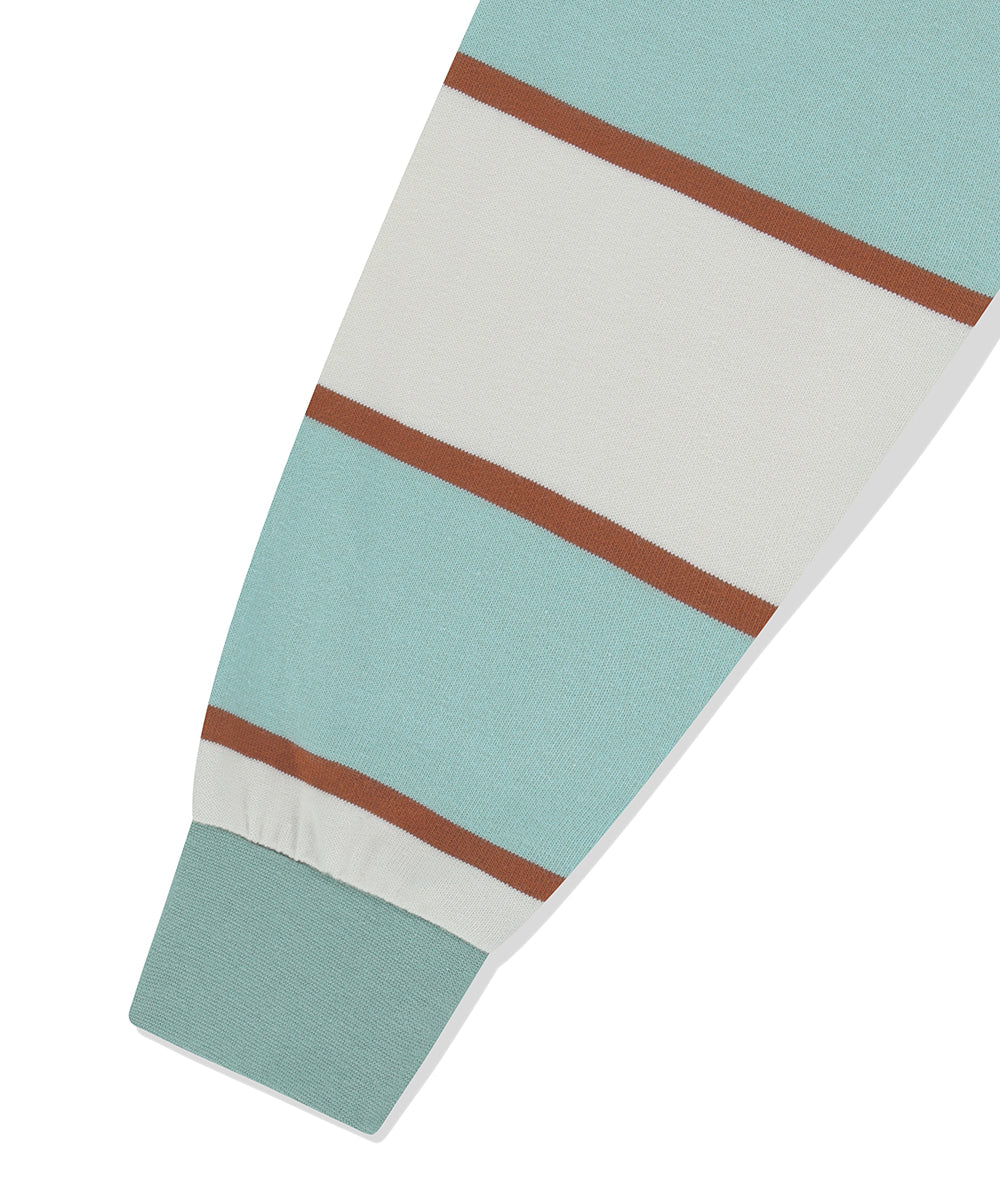 Mahagrid Stripe Rugby Shirt