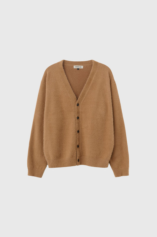 General Idea UNISEX Hairy V-Neck Cardigan