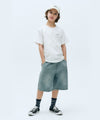 Marithé François Girbaud Kids Bermuda Denim Pants