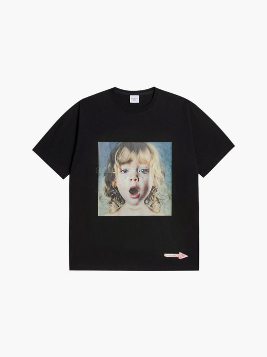 ADLV ADLV Baby Face Short Sleeve T-Shirt Jewelry