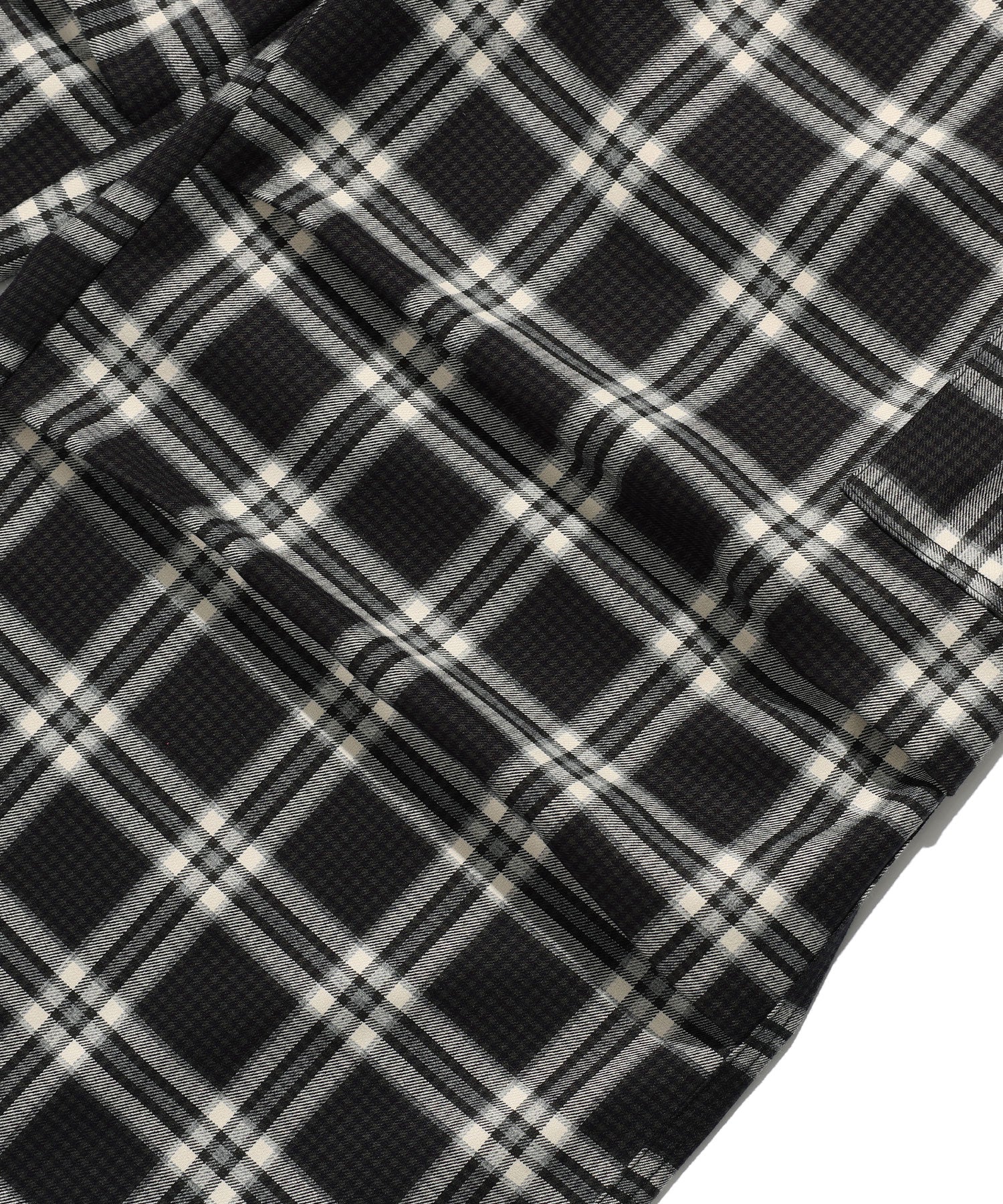 Nice Ghost Club Check Parachute Cargo Pants