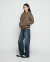 ADLV Women's Semi Boots Cut Washed Denim Pants