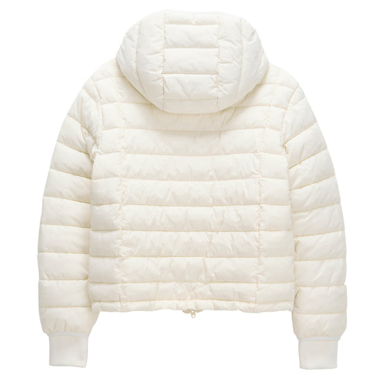 Bitter Cells Hood Check Light Puffer Jacket