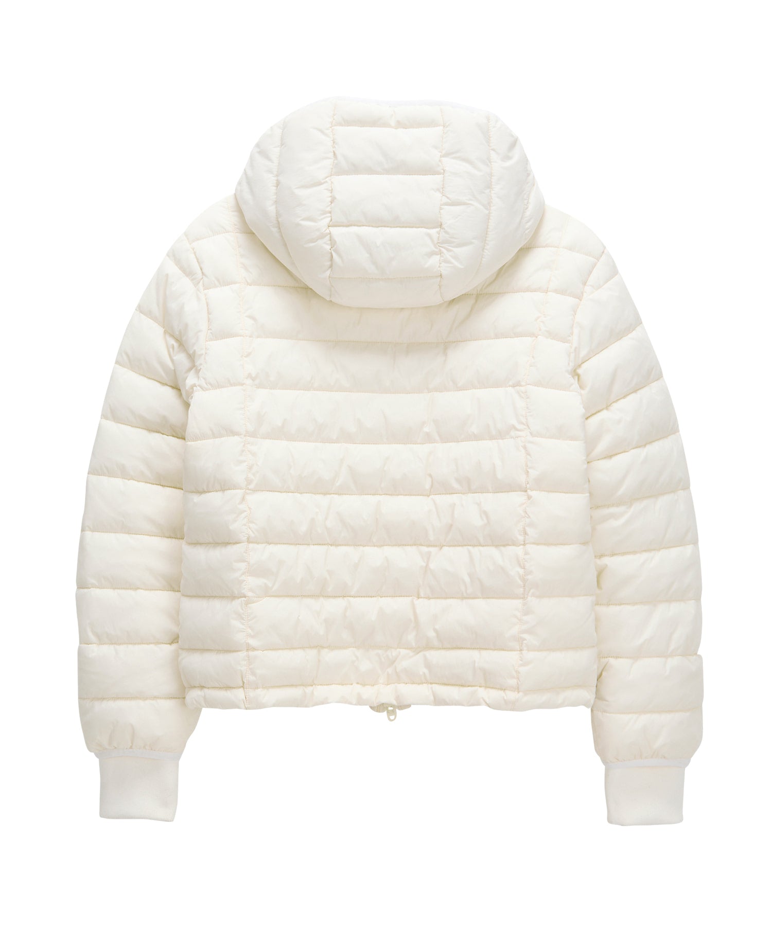 Bitter Cells Hood Check Light Puffer Jacket