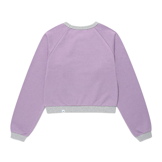 Cavish W Angel Cats Sweatshirt Purple