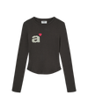 AEAE Dot Small Letter Long Sleeve
