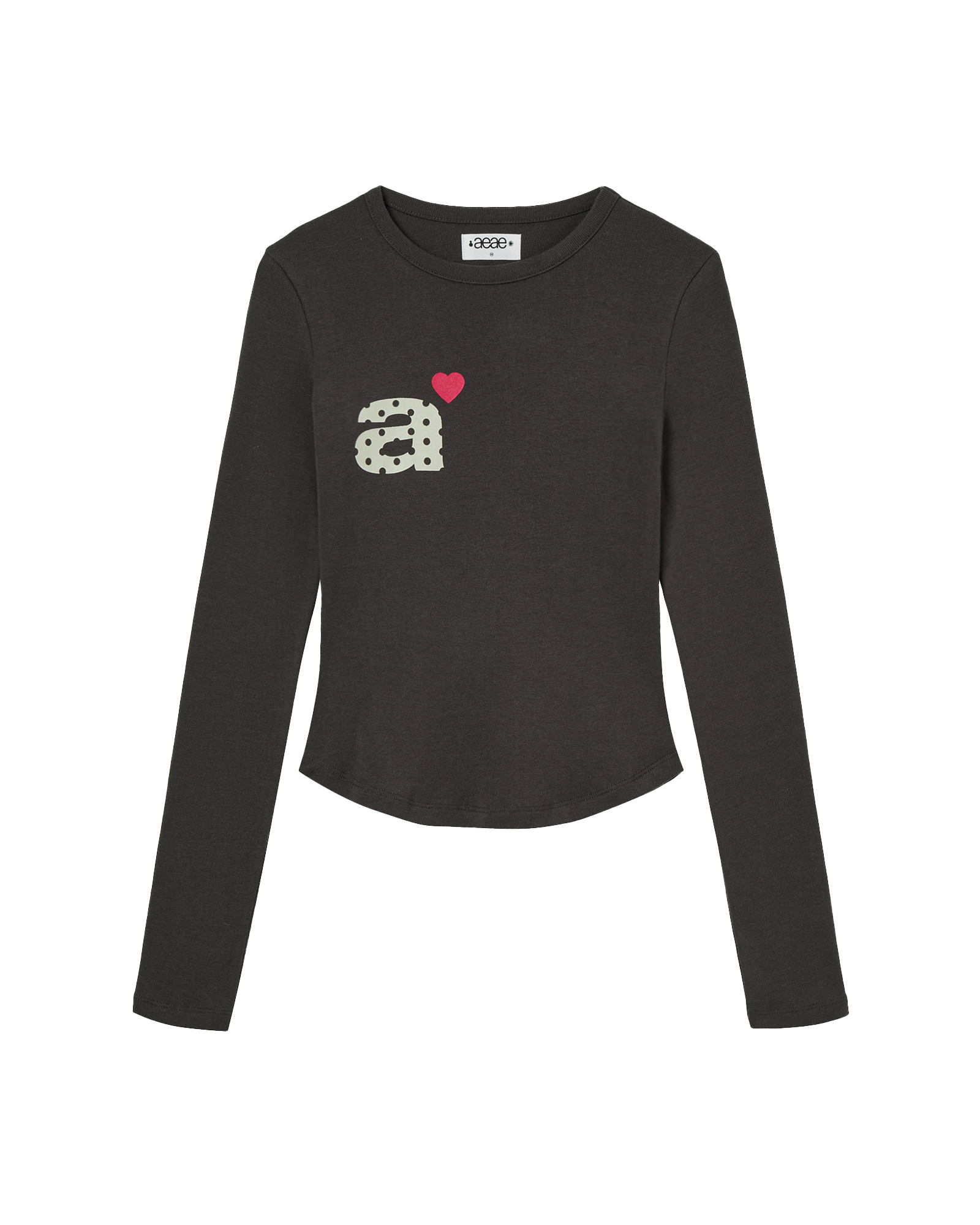 AEAE Dot Small Letter Long Sleeve