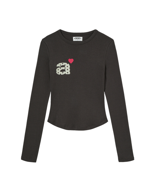 AEAE Dot Small Letter Long Sleeve