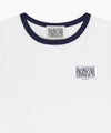 Marithé François Girbaud Kids Small Classic Logo Ringer Tee Light Purple