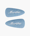 Marithé François Girbaud Kids W Triangle Hair Pin 2-Pack