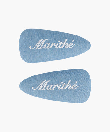 Marithé François Girbaud Kids W Triangle Hair Pin 2-Pack