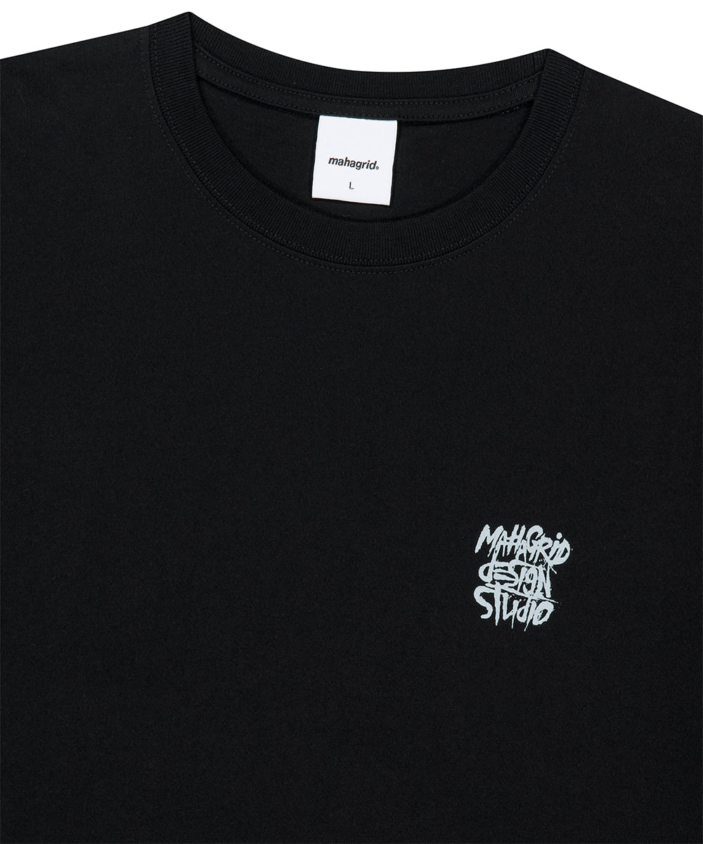 Mahagrid Paisley Slash Logo Tee