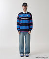 Mahagrid Stripe Rugby Shirt