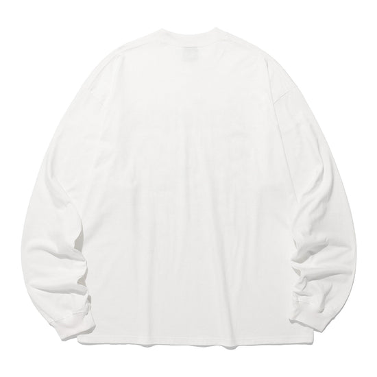 Nice Ghost Club Monster Family Big Big Long Sleeve Tee [White]