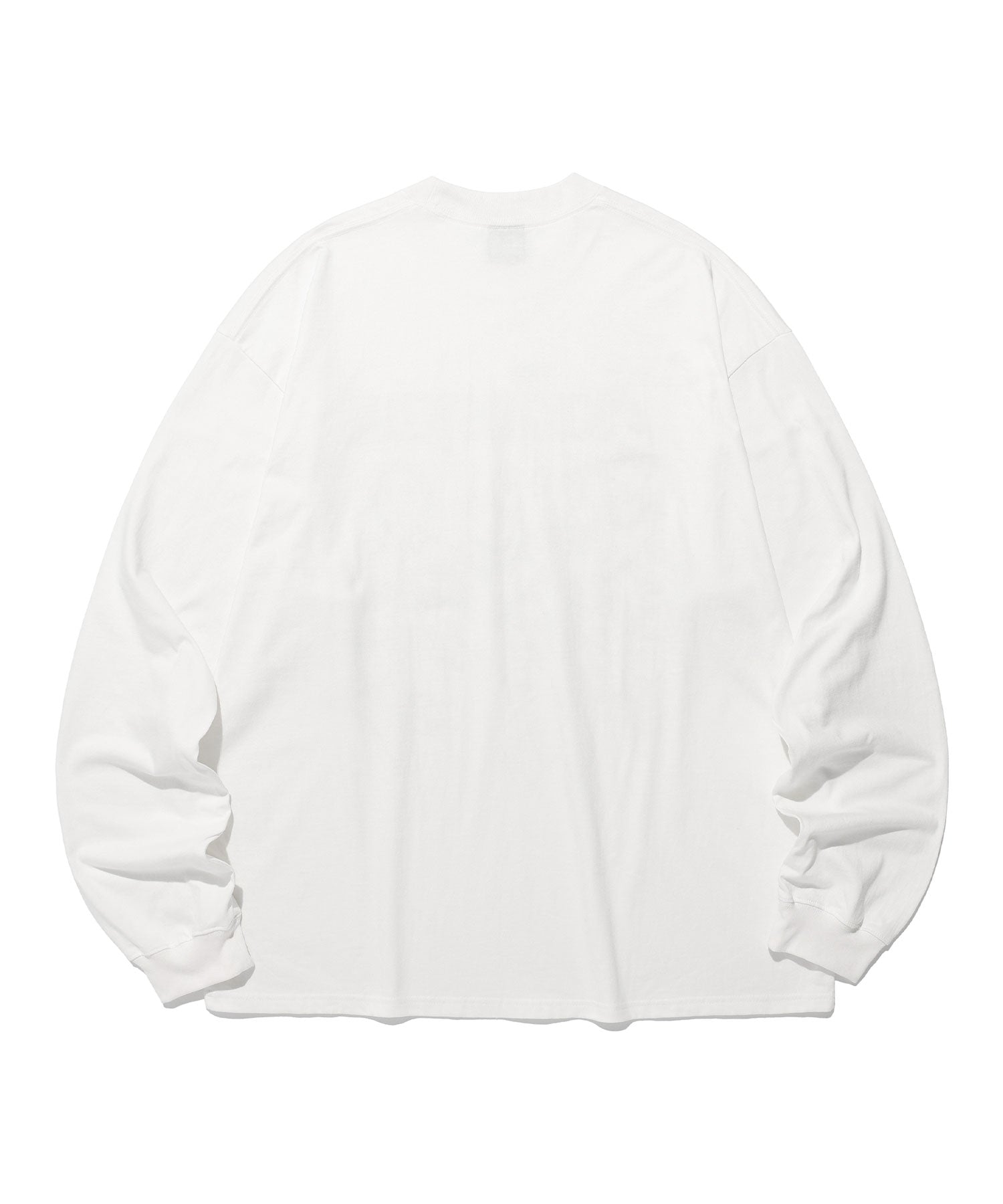 Nice Ghost Club Monster Family Big Big Long Sleeve Tee [White]