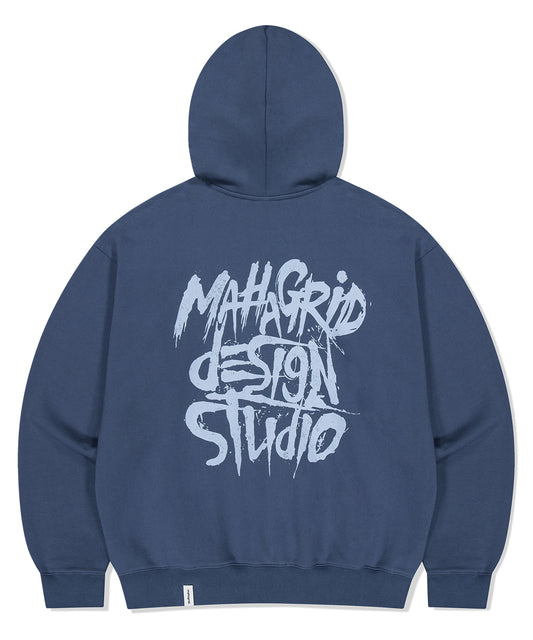 Mahagrid Slash Logo Hoodie