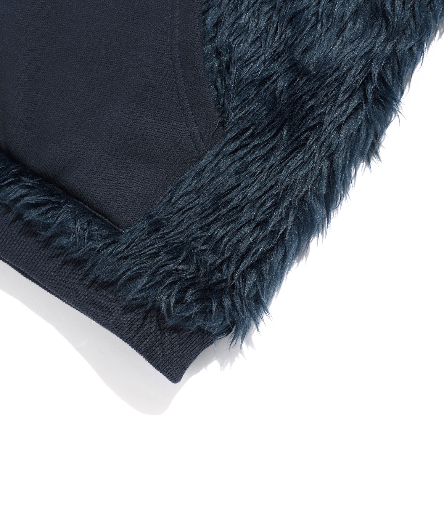 Nice Ghost Club Fur Yeti Hoodie Zip Up [Navy]
