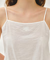 Marithé François Girbaud W SHIRRING SLEEVELESS DRESS