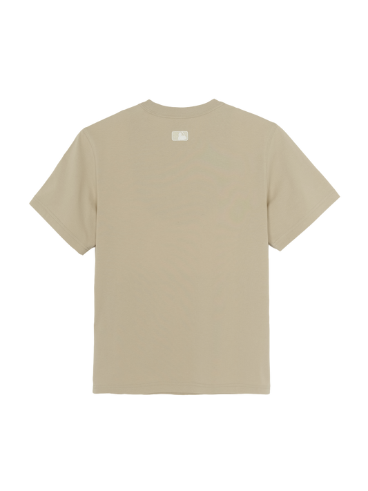 MLB BASIC SMALL LOGO SEMI OVER-FIT T-SHIRTS