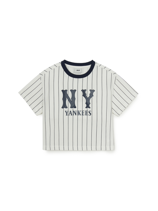 MLB Varsity Girl's Striped T-shirt Set