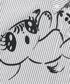 Nice Ghost Club Baby Guardians Stripe Big Big Half Shirt